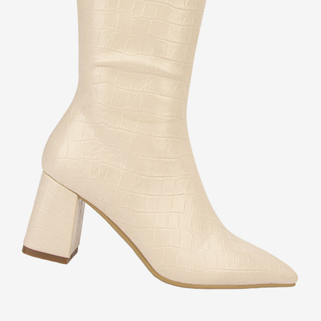 Botas Dama Hueso 2YB017