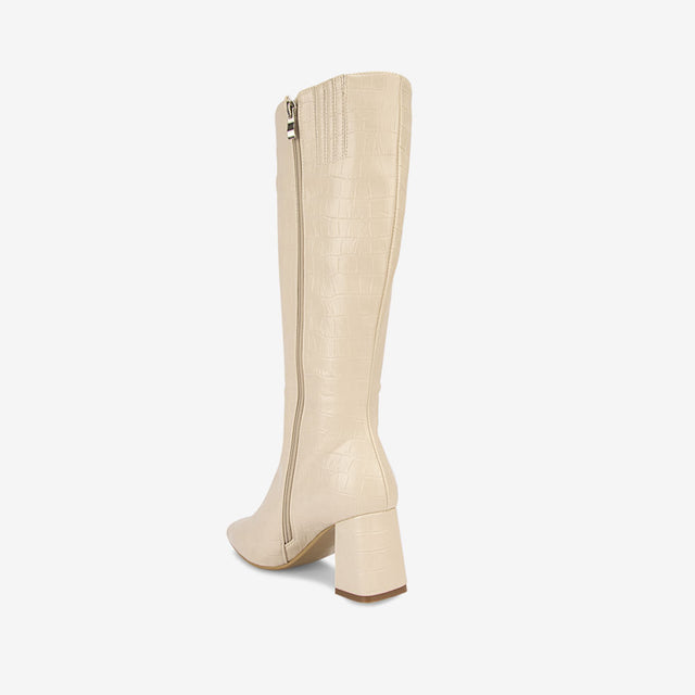 Botas Dama Hueso 2YB017