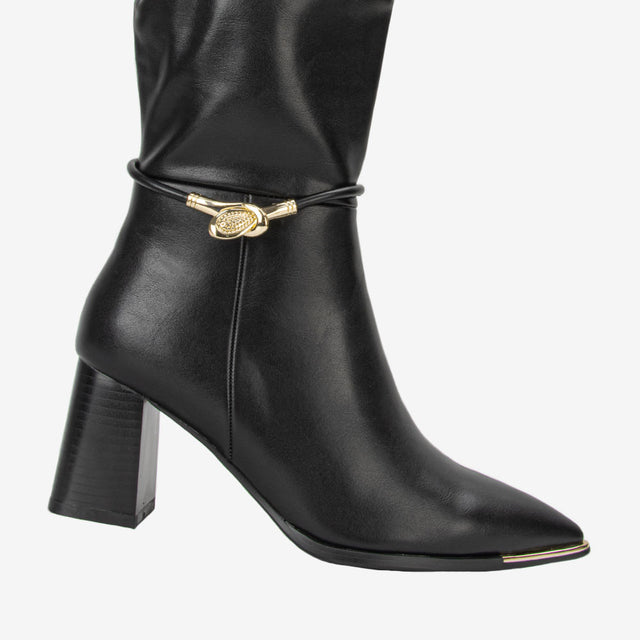 Bota Dama Negro 2YB018