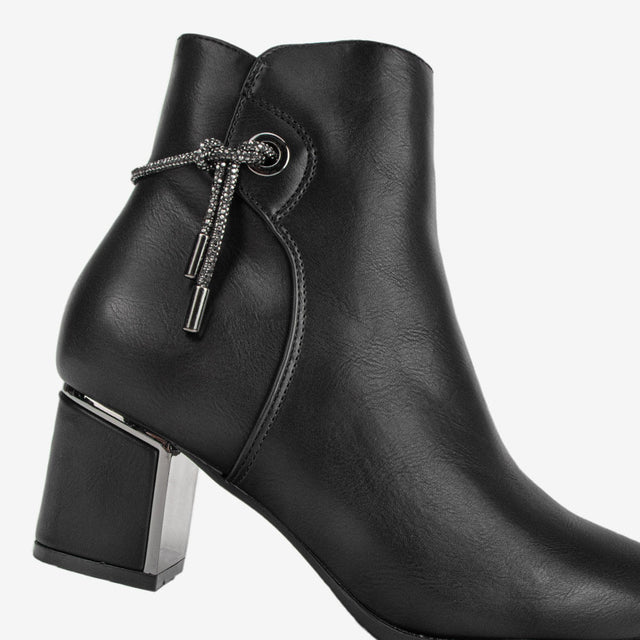 Botín Casual Negro 2YI067
