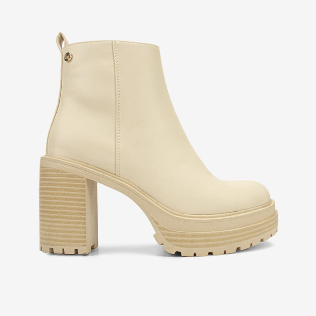 Botas Dama Beige 2YI119