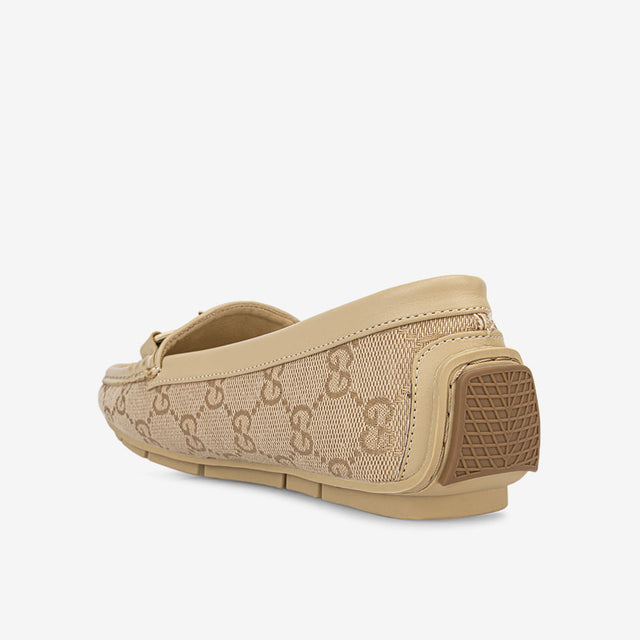 Mocasín Dama Beige 2YM035