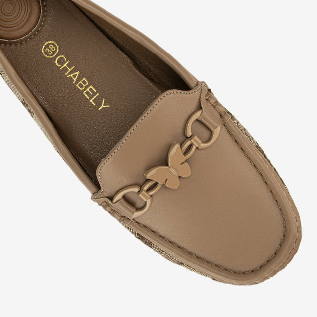Mocasín Dama Marron Claro 2YM035