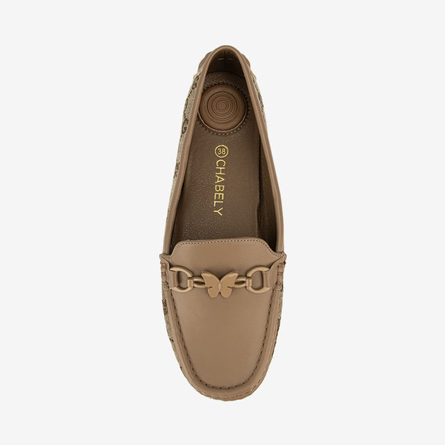 Mocasín Dama Marron Claro 2YM035