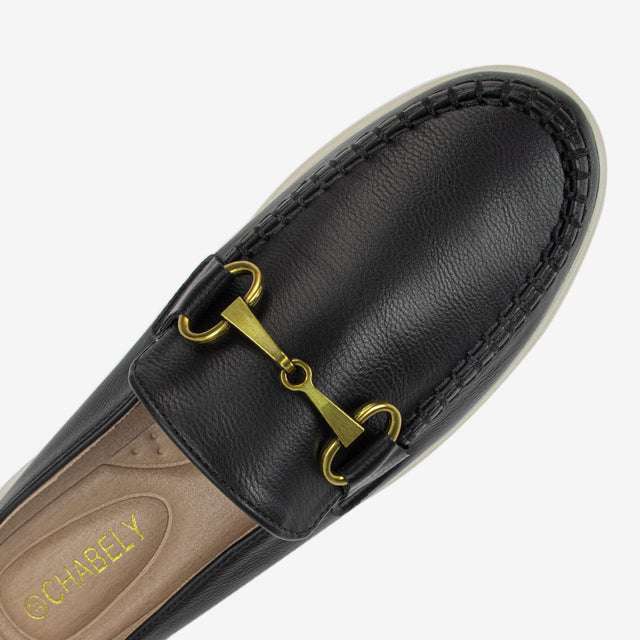 Mocasin Dama Negro 2YM038