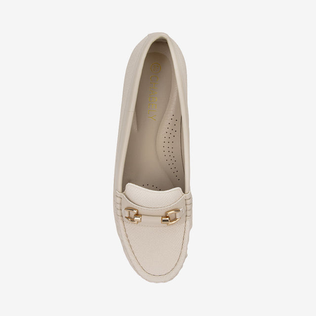 Mocasin Mujer Beige 2YM041