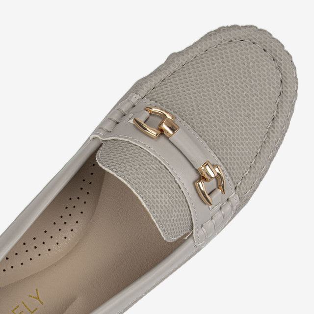 Mocasin Mujer Gris 2YM041