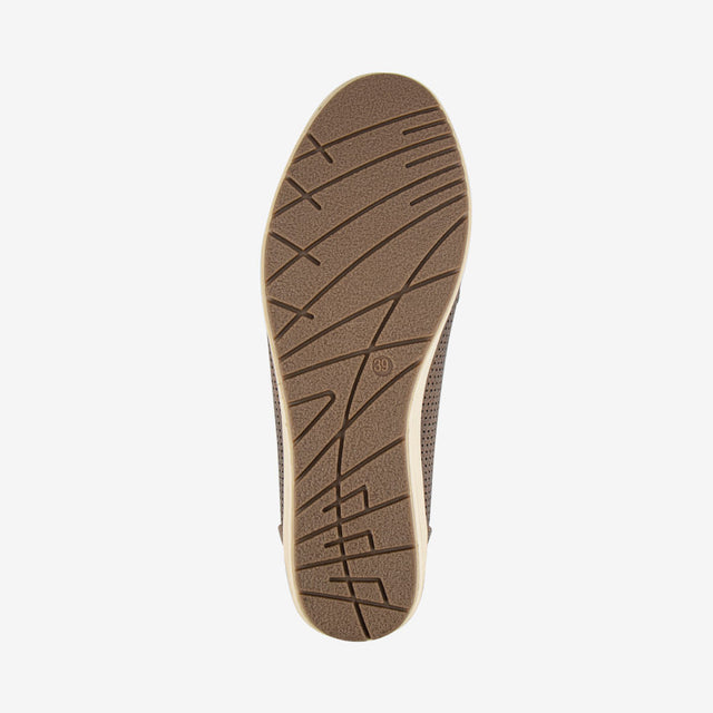 Mocasin Mujer Marron 2YM042