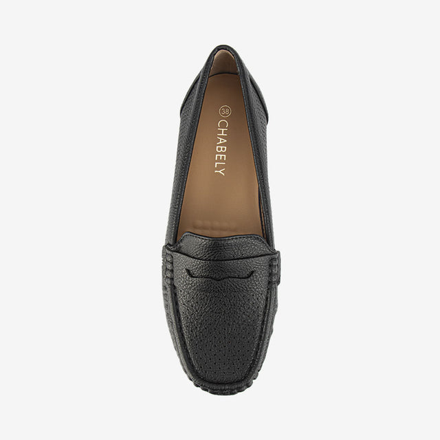 Mocasin Mujer Negro 2YM042