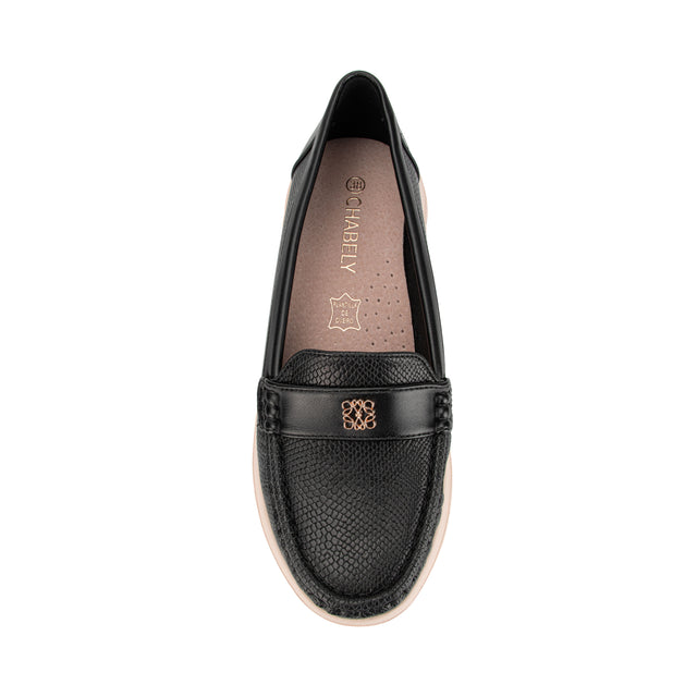 Mocasín Mujer Negro 2YM049