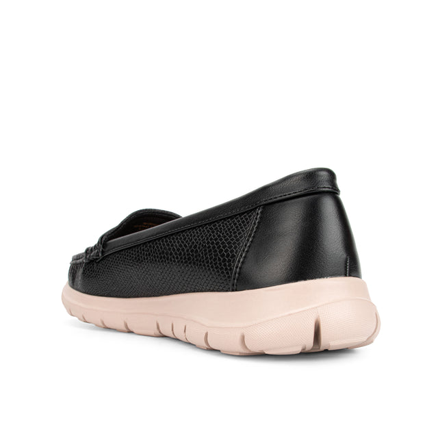 Mocasín Mujer Negro 2YM049