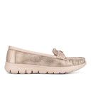 Mocasín Mujer Oro 2YM049