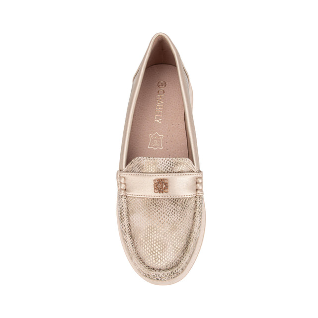 Mocasín Mujer Oro 2YM049