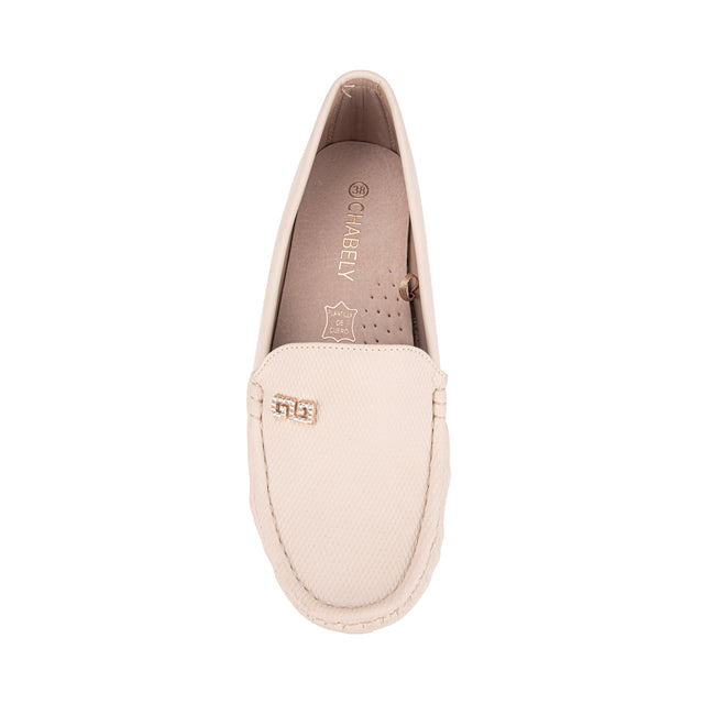 Mocasín Mujer Hueso 2YM050