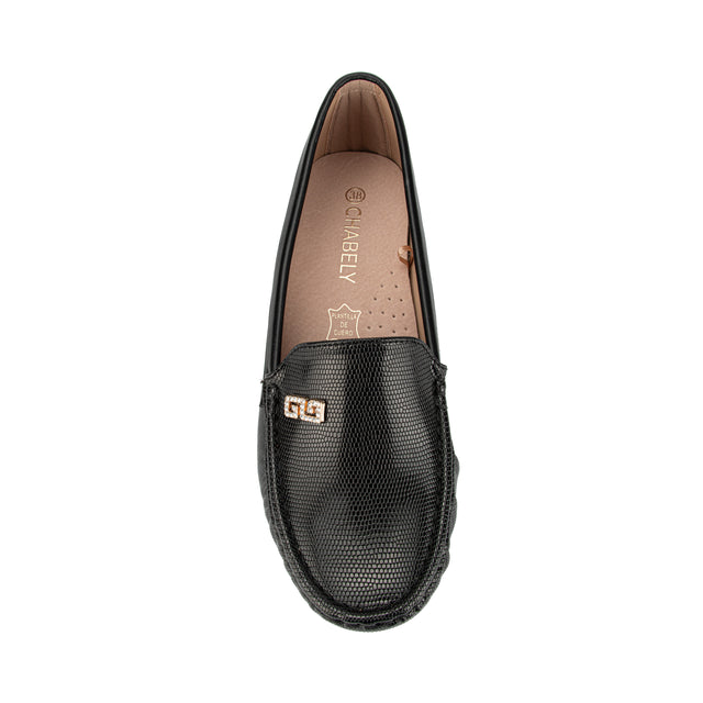 Mocasín Mujer Negro 2YM050