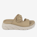 Sandalias Casuales Beige 2YS525
