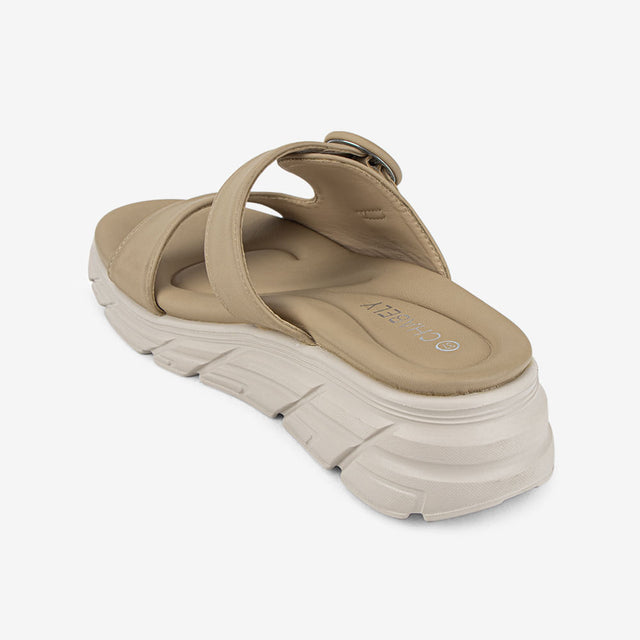 Sandalias Casuales Beige 2YS525