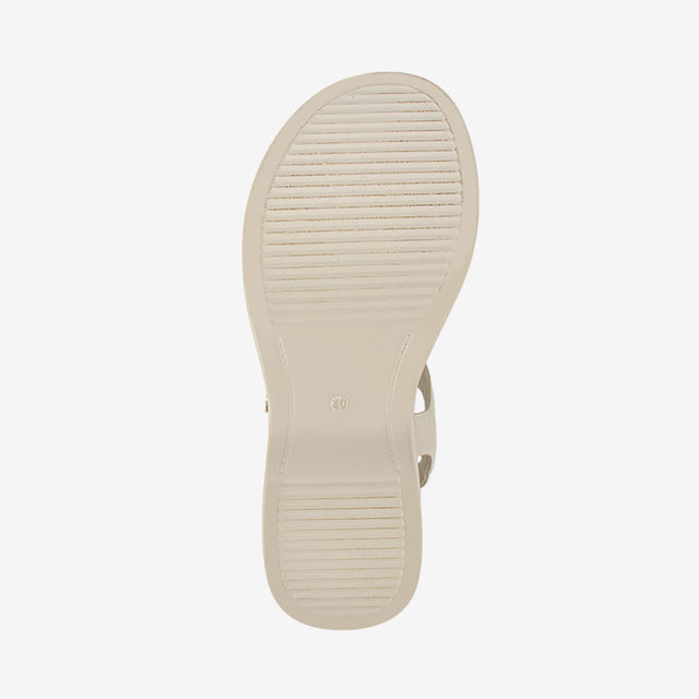 Sandalia Casual Hueso 2YS531