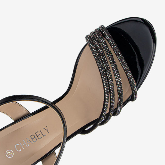 Sandalias Vestir Negro 2YS537