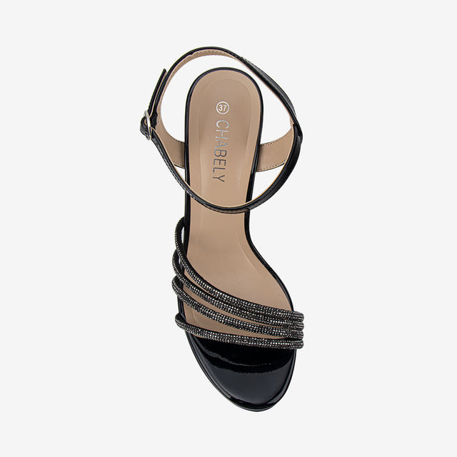 Sandalias Vestir Negro 2YS537