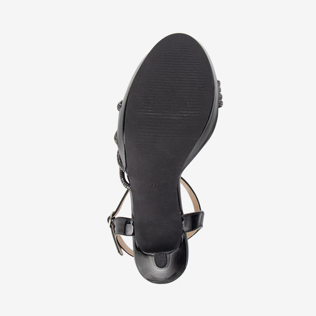 Sandalias Vestir Negro 2YS537