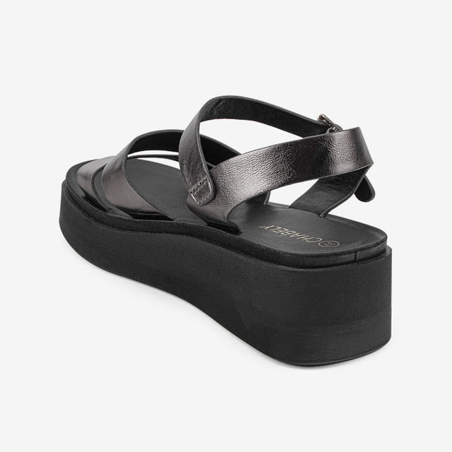 Sandalia Casual Gris Oscuro 2YS547