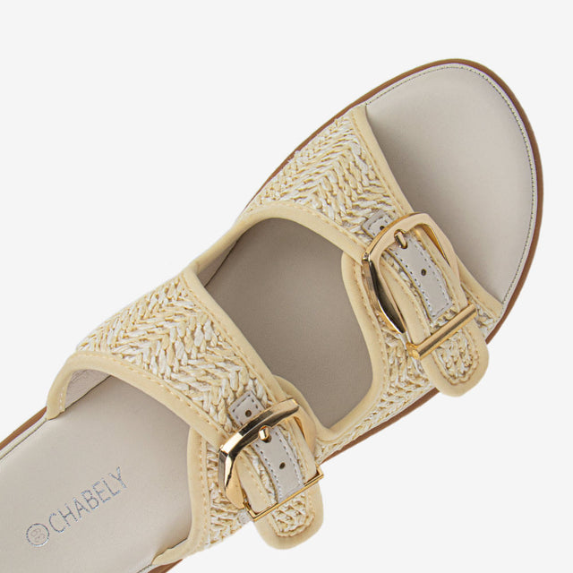 Sandalia Casual Hueso 2YS555