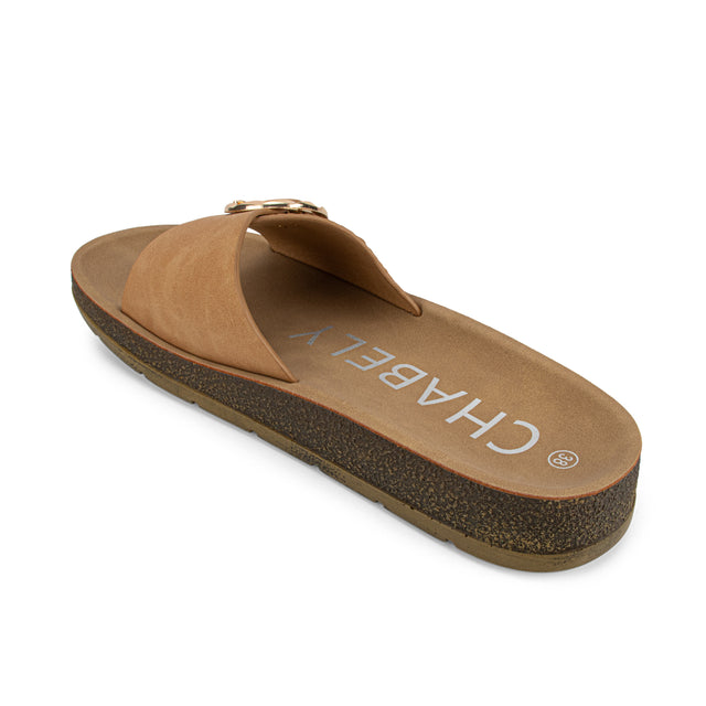 Sandalia Mujer Camel 2YS563