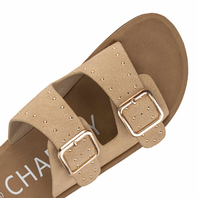 Sandalia Mujer Beige 2YS565