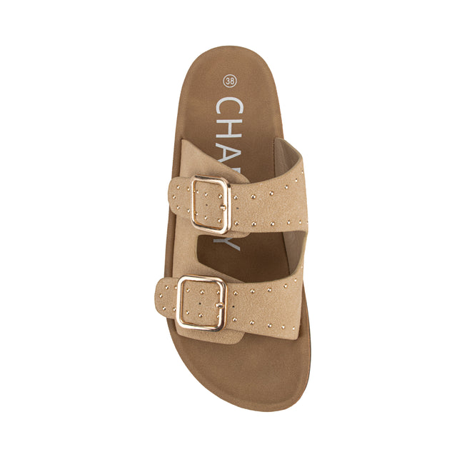 Sandalia Mujer Beige 2YS565