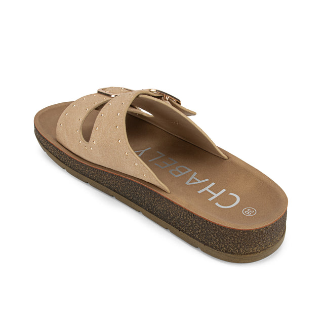 Sandalia Mujer Beige 2YS565