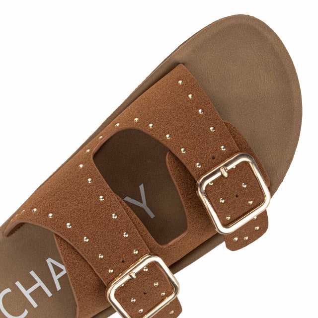 Sandalia Mujer Camel 2YS565