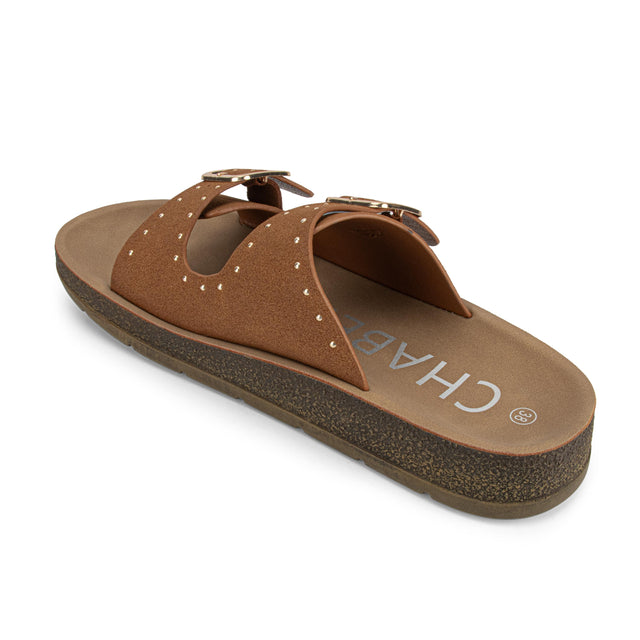Sandalia Mujer Camel 2YS565