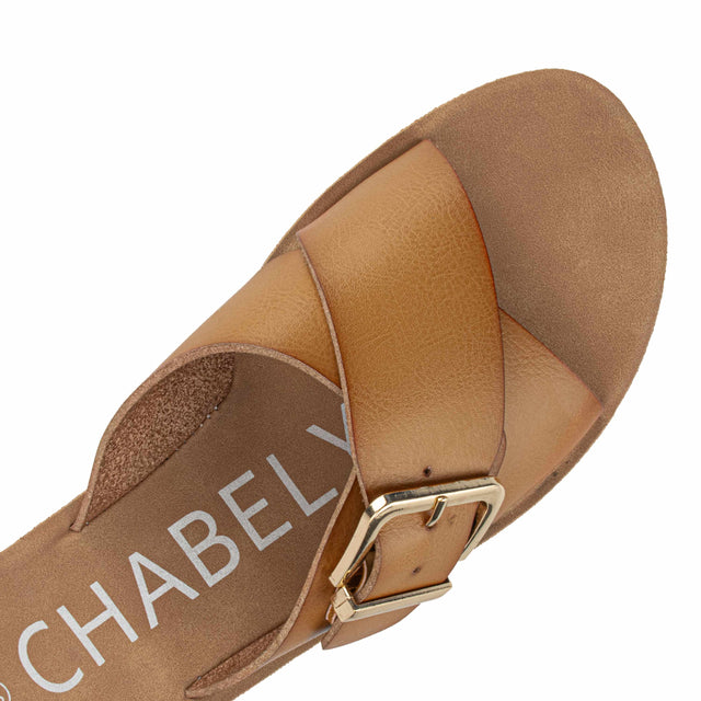 Sandalia Mujer Beige 2YS567