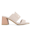 Sandalia Mujer Beige 2YS573