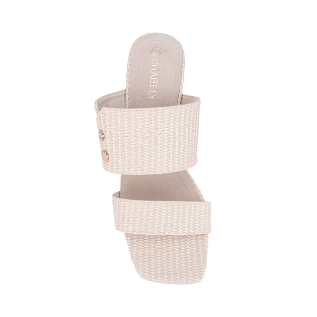 Sandalia Mujer Beige 2YS573