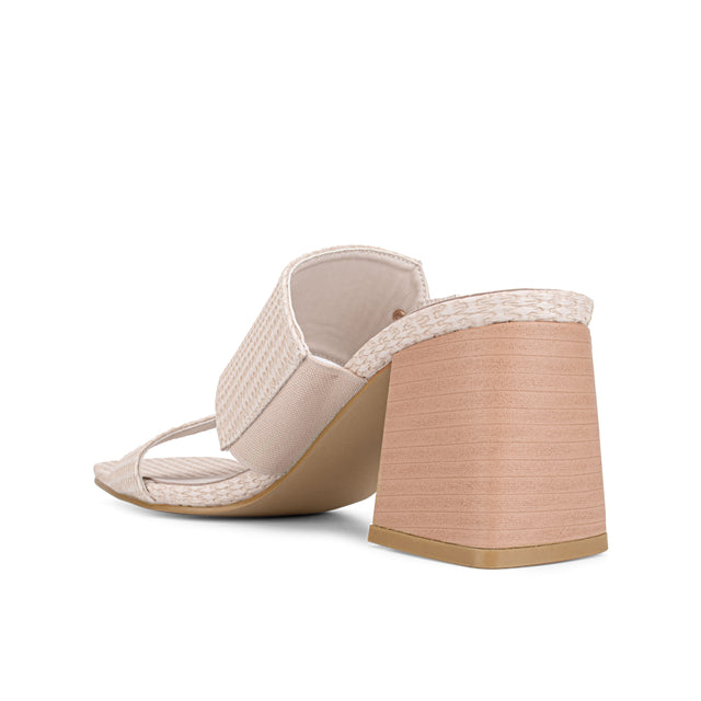 Sandalia Mujer Beige 2YS573