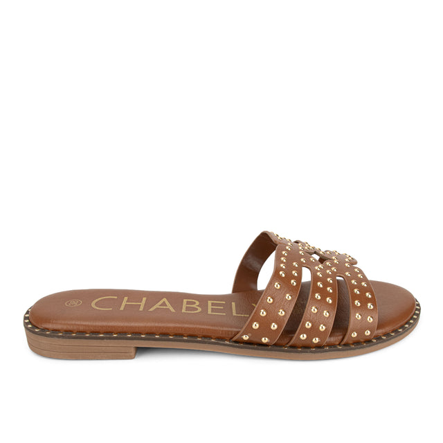 Sandalia Mujer Camel 2YS574