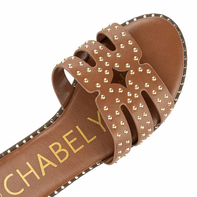 Sandalia Mujer Camel 2YS574