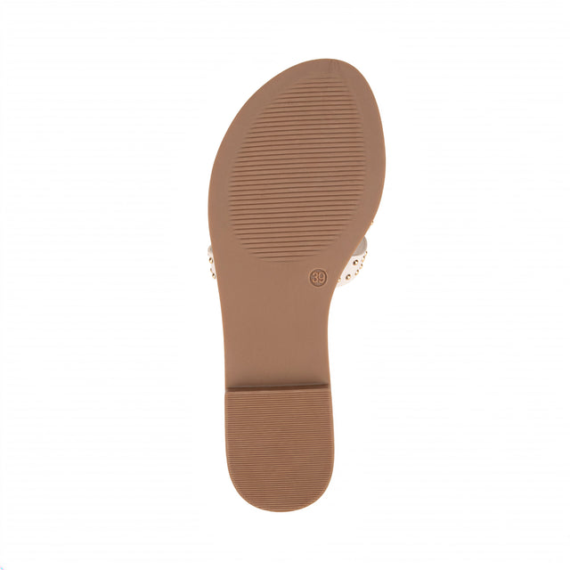 Sandalia Mujer Hueso 2YS574