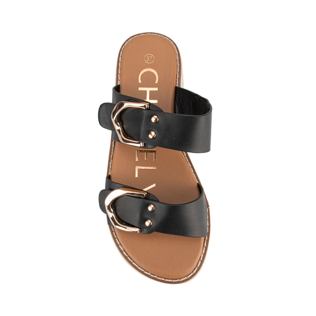 Sandalia Mujer Negro 2YS578