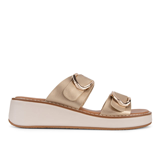 Sandalia Mujer Oro Claro 2YS578
