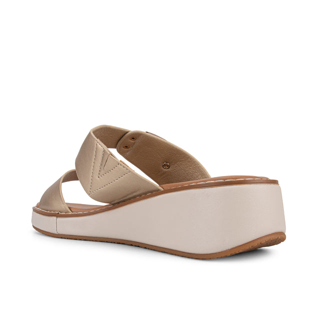 Sandalia Mujer Oro Claro 2YS578