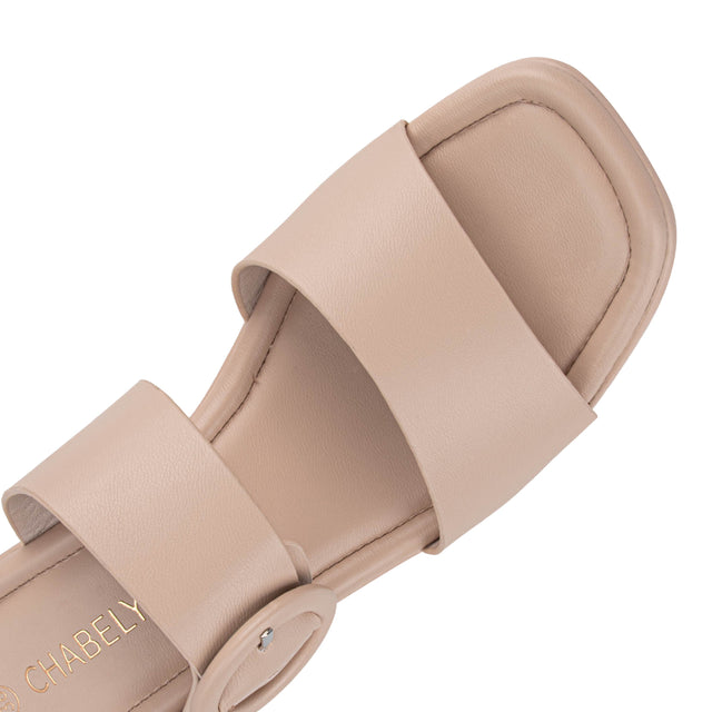 Sandalia Mujer Beige 2YS590