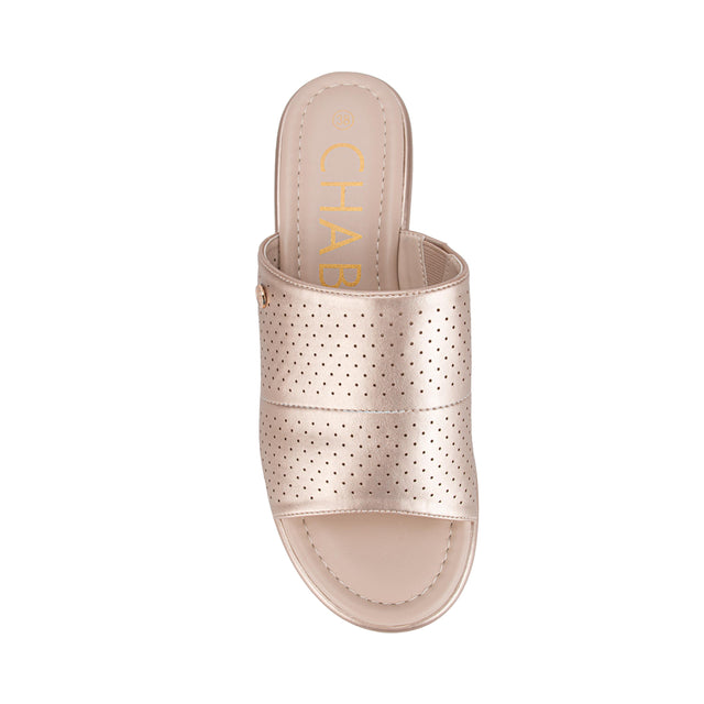 Sandalia Mujer Oro 2YS593