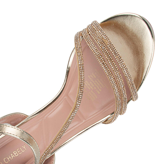Sandalia Mujer Oro 2YS608