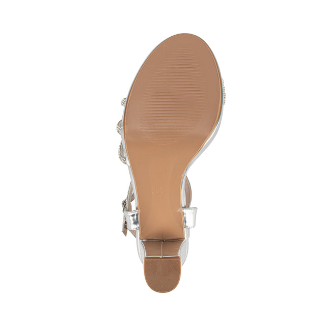 Sandalia Mujer Plateado 2YS608