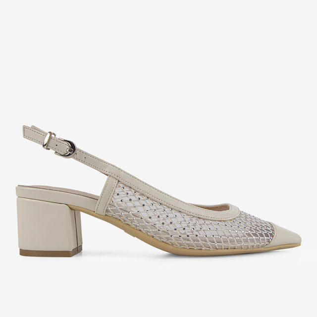 Tacones De Vestir Hueso 2YT112