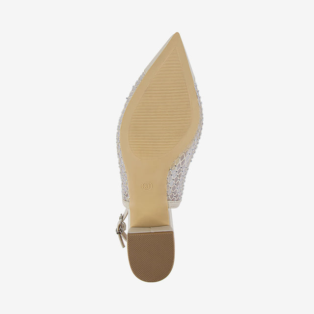 Tacones De Vestir Hueso 2YT112