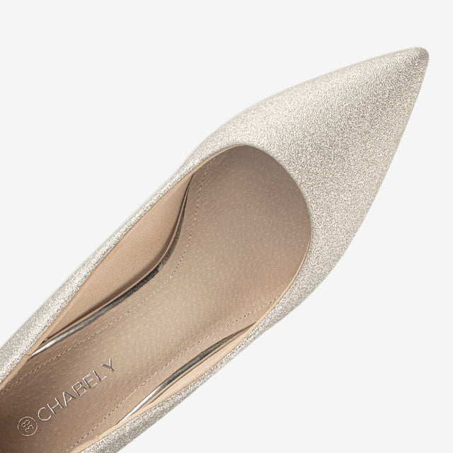 Zapatos Dama Plateado 2YT126